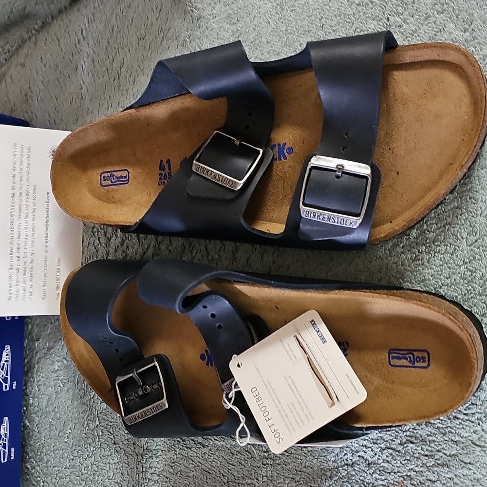 Birkenstock Arizona Sandal Sz 10 NWTs Soft Footbed